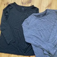 極暖ヒートテック　ヒートテック　クルーネックTシャツ　１５０　2枚セット