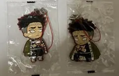 鬼滅の刃　悲鳴嶼行冥　ラバーマスコット　3種セット