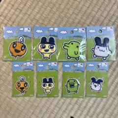 セリア　たまごっち　ワッペン　8点