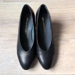 UNITED NUDE パンプス ブラック ウッド調ヒール ユナイテッドヌードのサムネイル