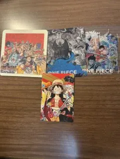 ONE PIECE ナツコミ 2019 クリアコースター 5枚セット オマケ付 ONE PIECE ナツコミ 2019 クリアコースター 3種 ステッカー 5枚 - メルカリ