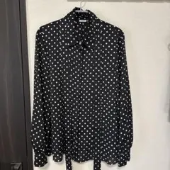13ss コムデギャルソンオムプリュス ドットシャツ M/水玉plusshirt