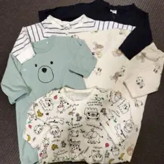 ロンパース等　5点セット　0〜2ヶ月　50〜60サイズ