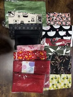 和柄の生地まとめ売り