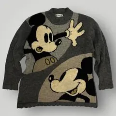 【希少・入手困難】ニット セーター ミッキーマウス 80s 90s ヴィンテージ