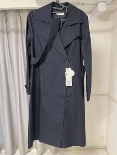 OFUON ネイビー トレンチコート