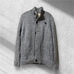 アバクロンビー&フィッチ ジャケット アウター 裏ボア Ｌグレー