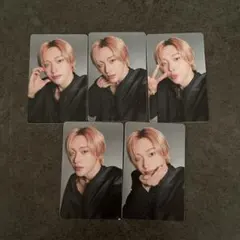 ウォンビン　東京ドーム　ランダムフォトカード　ノーマルコンプ５枚セット