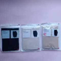 ユニクロ ボディシェイパー ノンラインショーツ レギュラー 四分丈 M