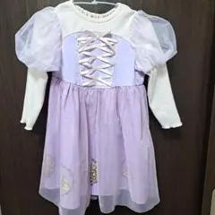 ラプンツェル 100㎝ ワンピース リトシー ドレス プリンセス しまむら