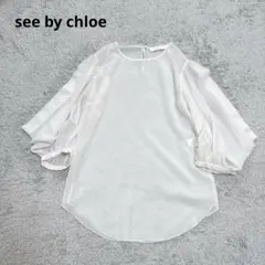see by chloe シーバイクロエ　シアーブラウス　ドットのサムネイル