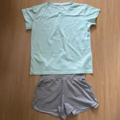 GU SPORTS しまむら　トレーニングウェア上下セット　ショートパンツ