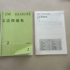 ニュートレジャー　NEW TREASURE 文法問題集 ステージ2 第二版