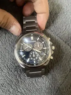 CITIZEN エコドライブ E820 チタン 稼働品のサムネイル