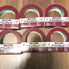 ニチバン ナイスタック 屋外掲示用 30mm×5m 6個セット　強力両面テープのサムネイル