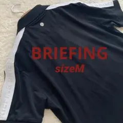 BRIEFING 半袖　ゴルフウェア　ブラック　ストレッチ　速乾　Mのサムネイル