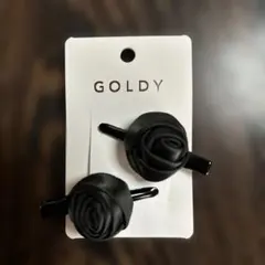 値下げ中！GOLDY ヘアピン　バラ