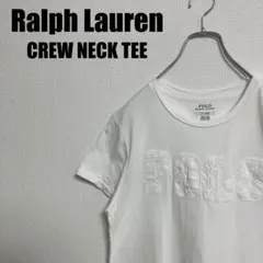 ラルフローレンPOLOビッグロゴTシャツRalph Lauren白レディースLのサムネイル