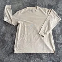 UNIQLO AIRism ベージュ 長袖カットソー L