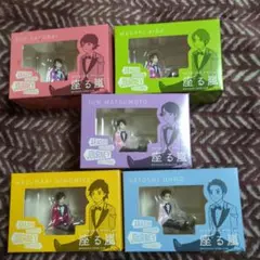 嵐　フチ子さん シール Amazon.co.jp: 嵐・ARASHI 嵐を旅する展覧会公式グッズ 6点セット