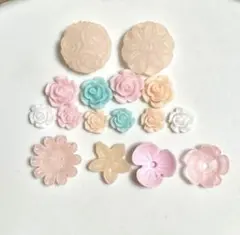 159 お花　ネイル　デコパーツ