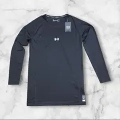 新品未使用　UnderArmour HeatGear 長袖Tシャツ L ブラック