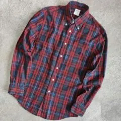 【BrooksBrothers】ロゴ刺繍 オックスフォード ボタンダウンシャツ