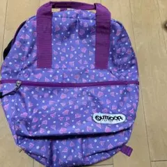 OUTDOOR PRODUCTS リュック パープル ハート柄のサムネイル