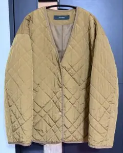 19日まで！美品　ジャーナルスタンダード キルティングジャケット ブラウンカーキ