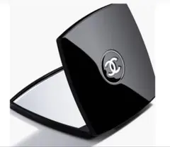 Chanel ブラック コンパクトミラー