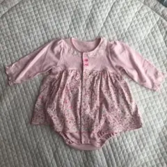 最終値下げ 花柄ロンパース 新品未使用 80