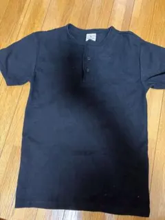 N*様 AVIREX U.S.A. ヘンリーネック Tシャツ ブラックのサムネイル