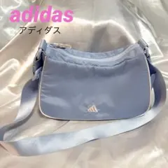 【新品】adidas✨ライトブルー ショルダーバッグ