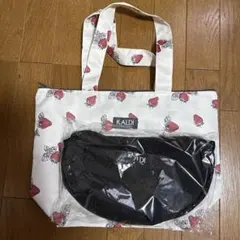 カルディ2025 いちごバッグのみ２点