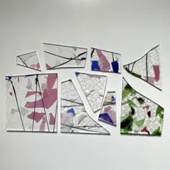 ステンドグラス端材