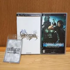 【ジャンク】DISSIDIA 012 + CRISIS CORE 2点セット
