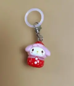 サンリオキャラクターズ　いちごめじるしアクセサリー　マイメロ