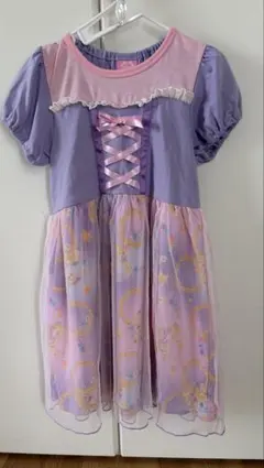 BABYDOLL ラプンツェル風 半袖ワンピース 120cmのサムネイル