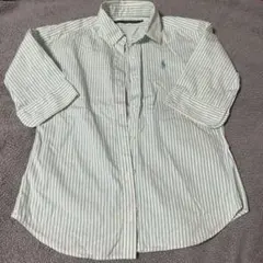 Ralph Lauren sportシャツ　ストライプ