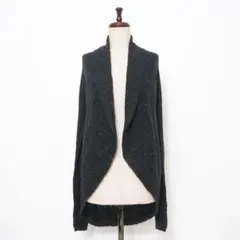 美品 SCAPA ショールカラーカーディガン 紺 サイズ38*ED1150のサムネイル