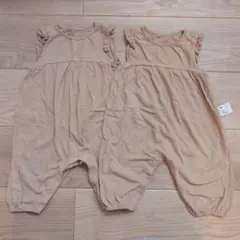 *ユニクロ　ロンパース　2枚セット*　80サイズ