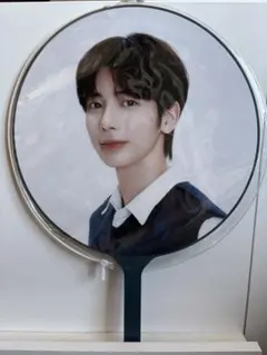 txt テヒョン うちわ2種類（カバー付き）