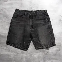 90s Leeダメージデニムショートパンツ