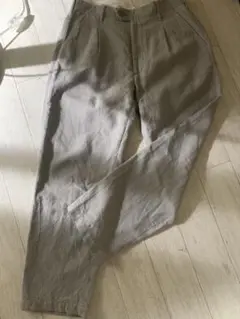 lamond ウールリネンパンツ
