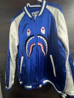A BATHING APE エイプ シャークスカジャンのサムネイル