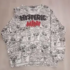 ★ヒスミニ コミック柄薄手トレーナー★