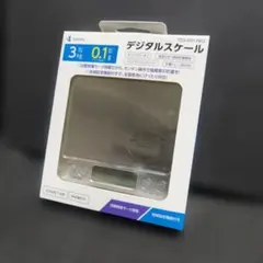 TOKAIZ はかり キッチンスケール クッキング 0.1g単位可 最大3kg可のサムネイル