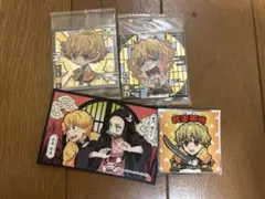 鬼滅の刃 我妻善逸ステッカー 4枚セット