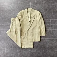 90-00's 日本製 ビンテージ セットアップ ダブルスーツ