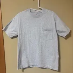 Hanes Beefy-T ポケット付き　Sサイズ グレーのサムネイル